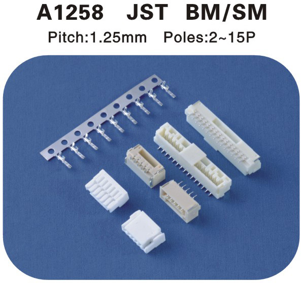  JST BM/SM连接器 A1258